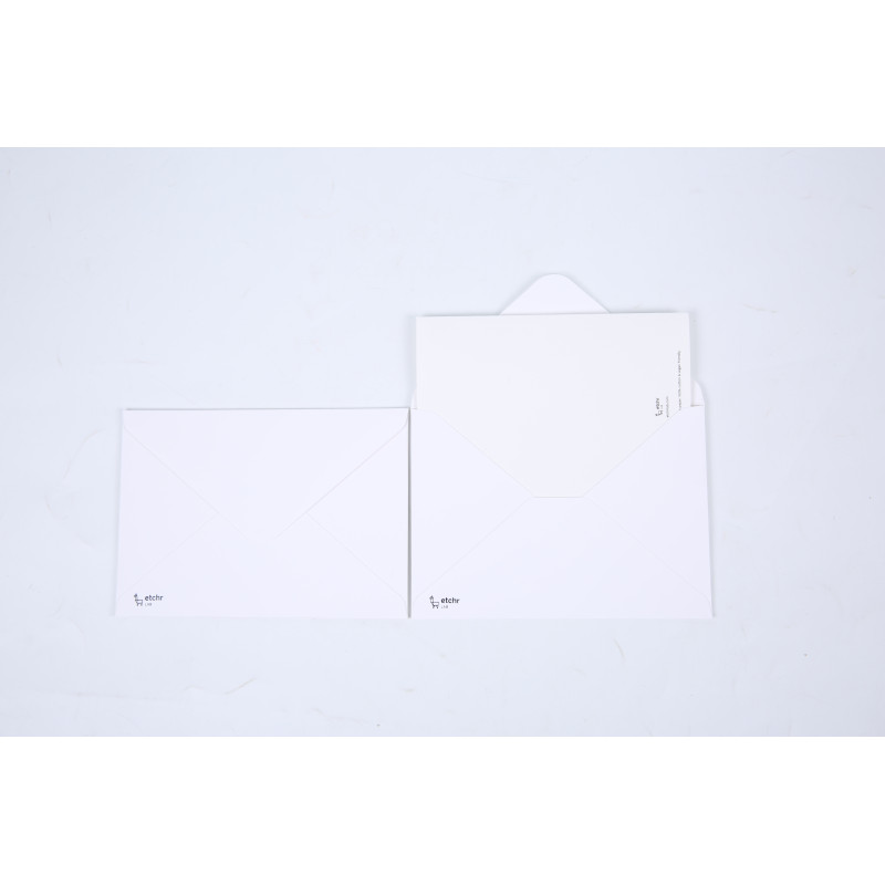Pack de 30 cartes + enveloppes pour aquarelle 300g 100% coton grain fin Etchr