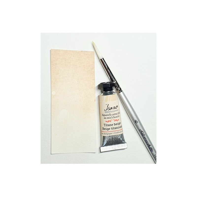 Titanium beige - Aquarelle extra-fine tube 7ml Isaro