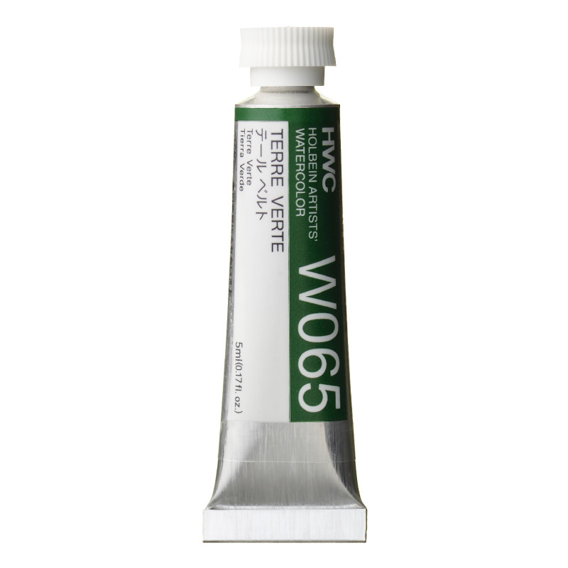 Terre verte - Aquarelle Tube 5ml Holbein Artists'