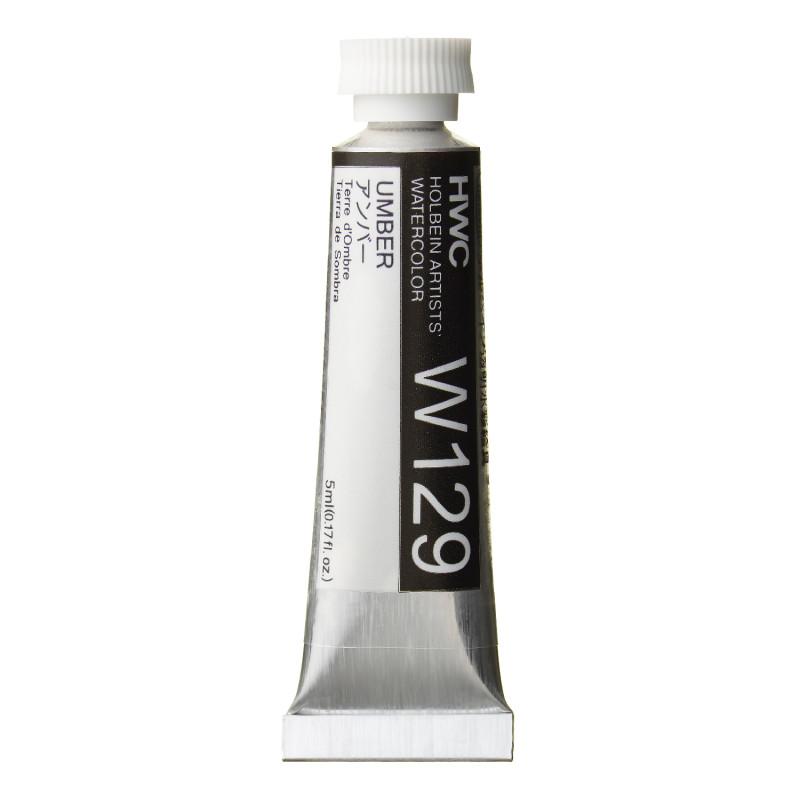 Terre d'ombre - Aquarelle Tube 5ml Holbein Artists'