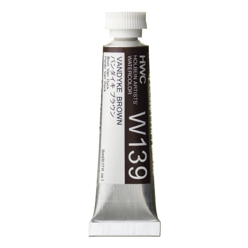 Brun Van Dyck - Aquarelle Tube 5ml Holbein Artists'
