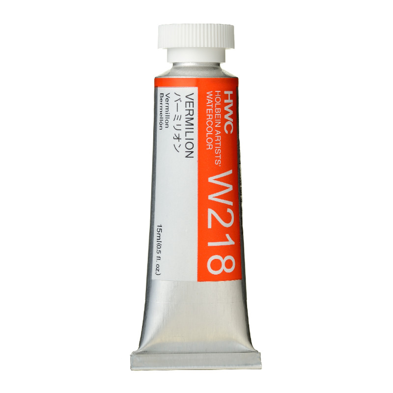 Vermillon - Aquarelle Tube 15ml Holbein Artists'