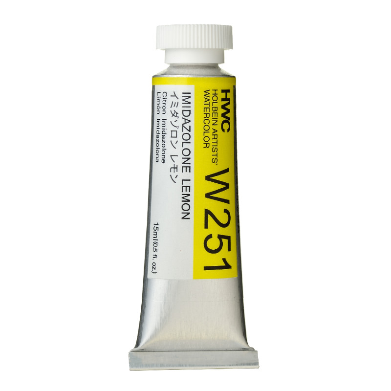 Jaune citron imidazolone - Aquarelle Tube 15ml Holbein Artists'