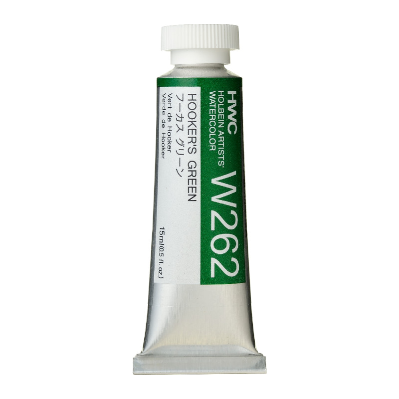 Vert de Hooker - Aquarelle Tube 15ml Holbein Artists'