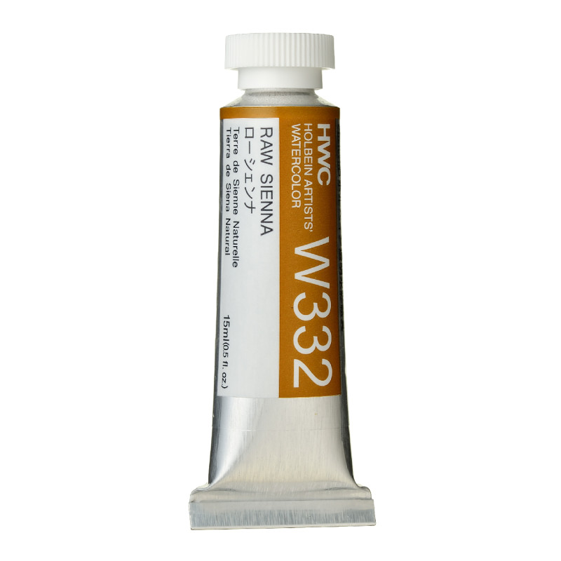 Terre de sienne naturelle - Aquarelle Tube 15ml Holbein Artists'