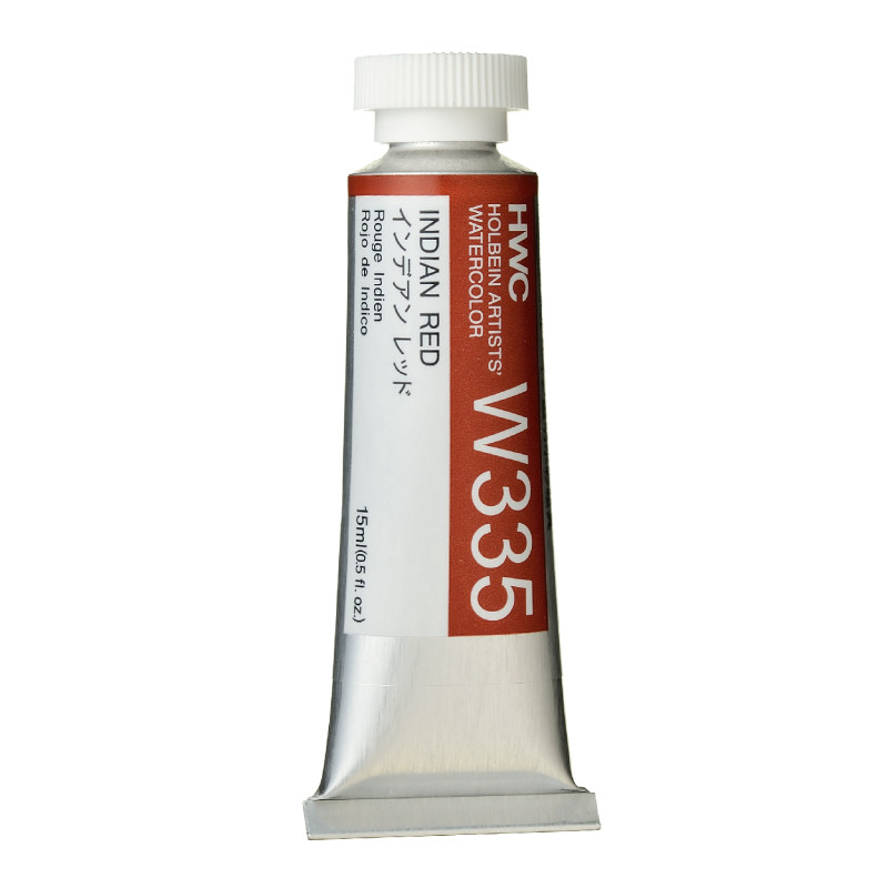 Rouge indien - Aquarelle Tube 15ml Holbein Artists'