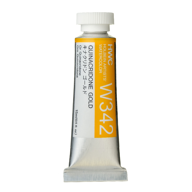Or quinacridone - Aquarelle Tube 15ml Holbein Artists'