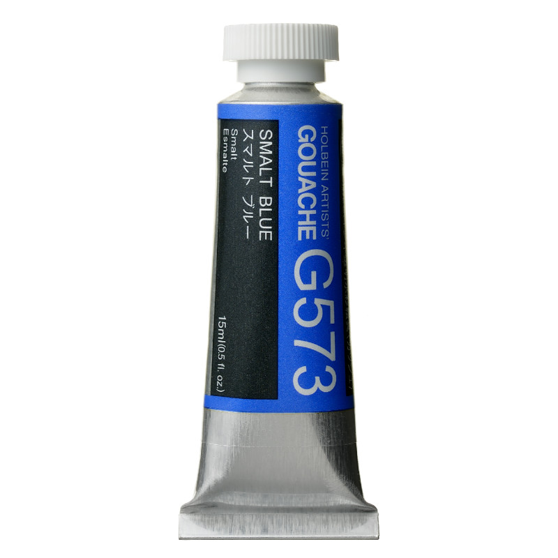 Bleu smalt - Gouache Tube 15ml Holbein Artists'
