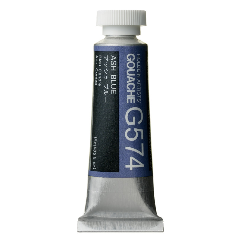Bleu cendré - Gouache Tube 15ml Holbein Artists'