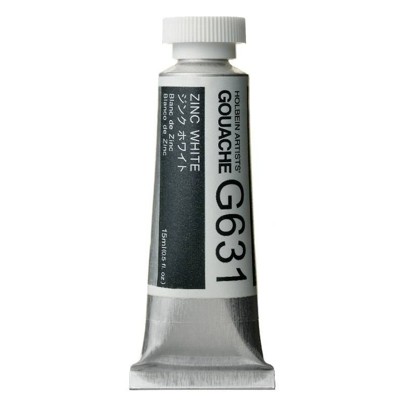 Blanc de Zinc - Gouache Tube 15ml Holbein Artists'