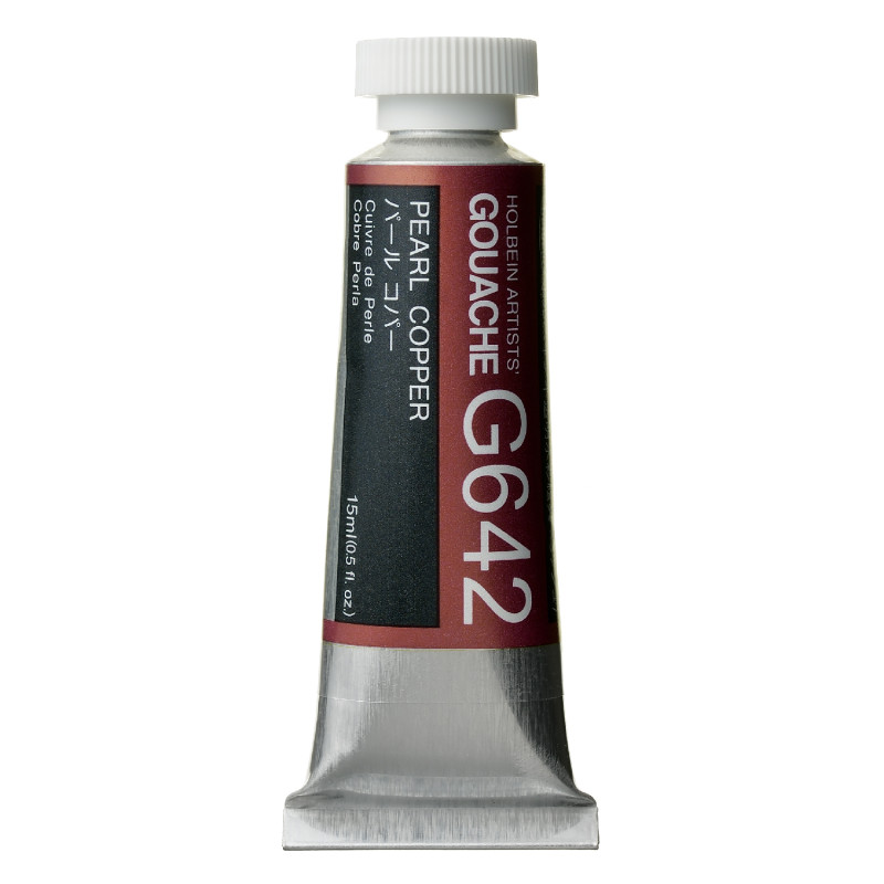 Cuivre perle - Gouache Tube 15ml Holbein Artists'