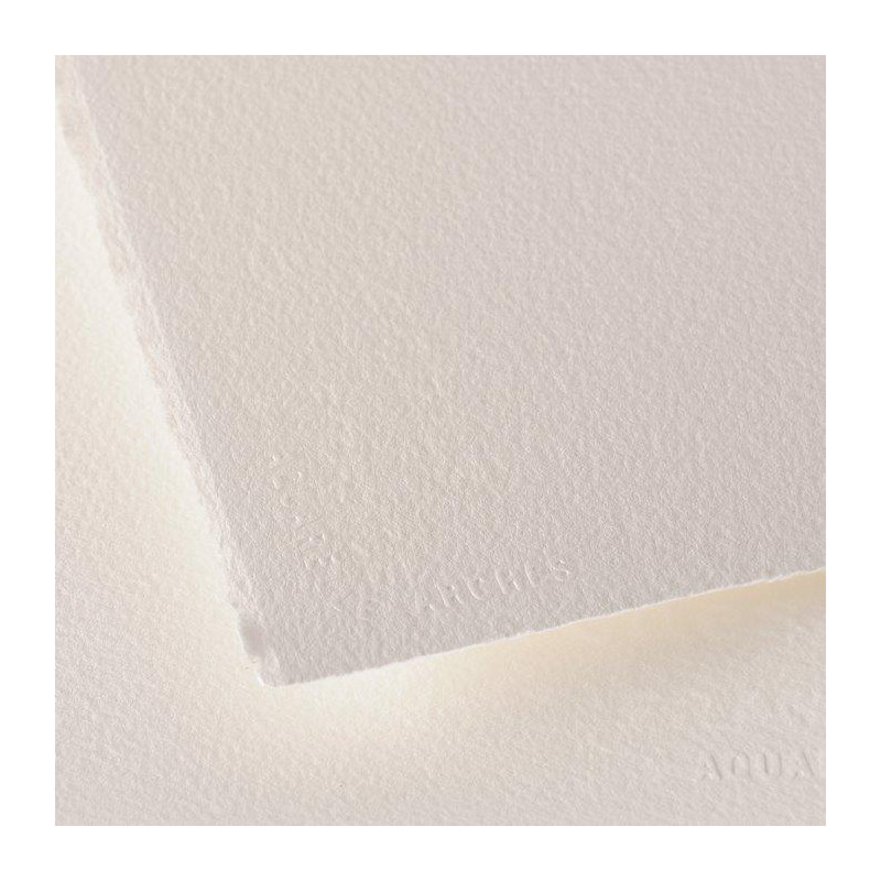 Feuilles Arches 56x76 300g 5 f grain torchon blanc lumineux