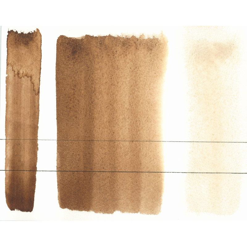 Terre d'ombre naturelle - Aquarelle Godet Roman Szmal Aquarius