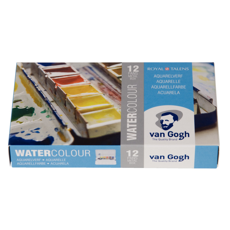 Boîte métal Van Gogh 121/2 godets 