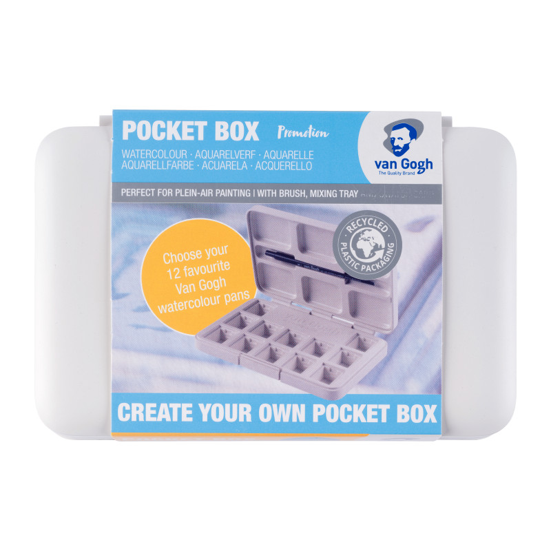 PocketboxVan Gogh 12½ godets boîte vide