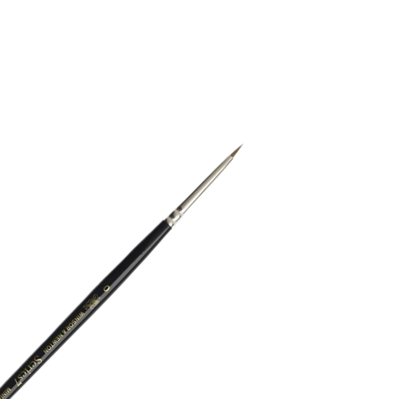 Pinceau aquarelle rond miniature martre série 7 Winsor & Newton n°000