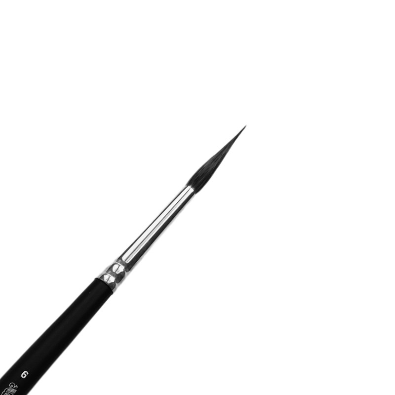 Pinceau aquarelle rond pointu martre rouge Kolinsky Artists' Winsor & Newton n°4