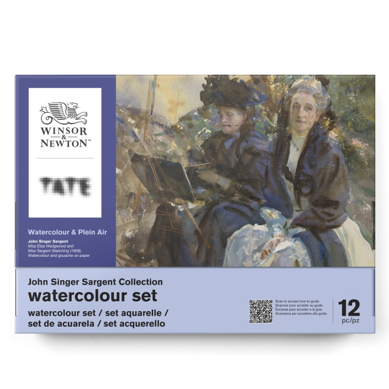 Set aquarelle John Singer Sargent Collection Cotman Winsor & Newton