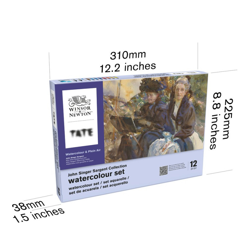 Set aquarelle John Singer Sargent Collection Cotman Winsor & Newton