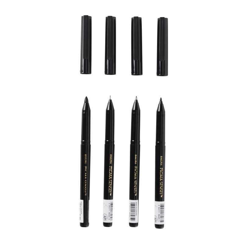 Set de 4 feutres Pigma Sensei