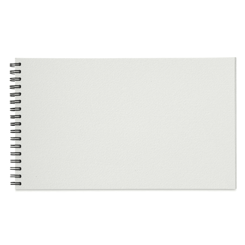 Carnet de Voyage spiralé Arches 100% coton 15x25cm 300g 15f grain fin