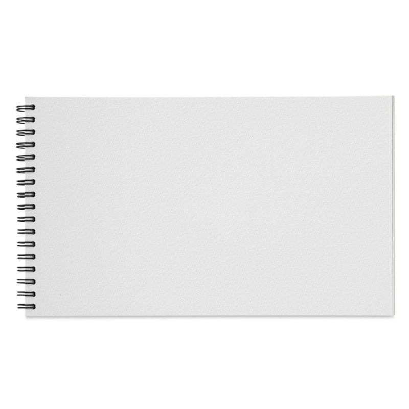 Carnet de Voyage spiralé Arches 100% coton 15x25cm 300g 15f grain fin