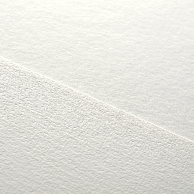 Bloc collé 1 côté Aquapad A5 14,8x21 300g 70f grain moyen fin Clairefontaine