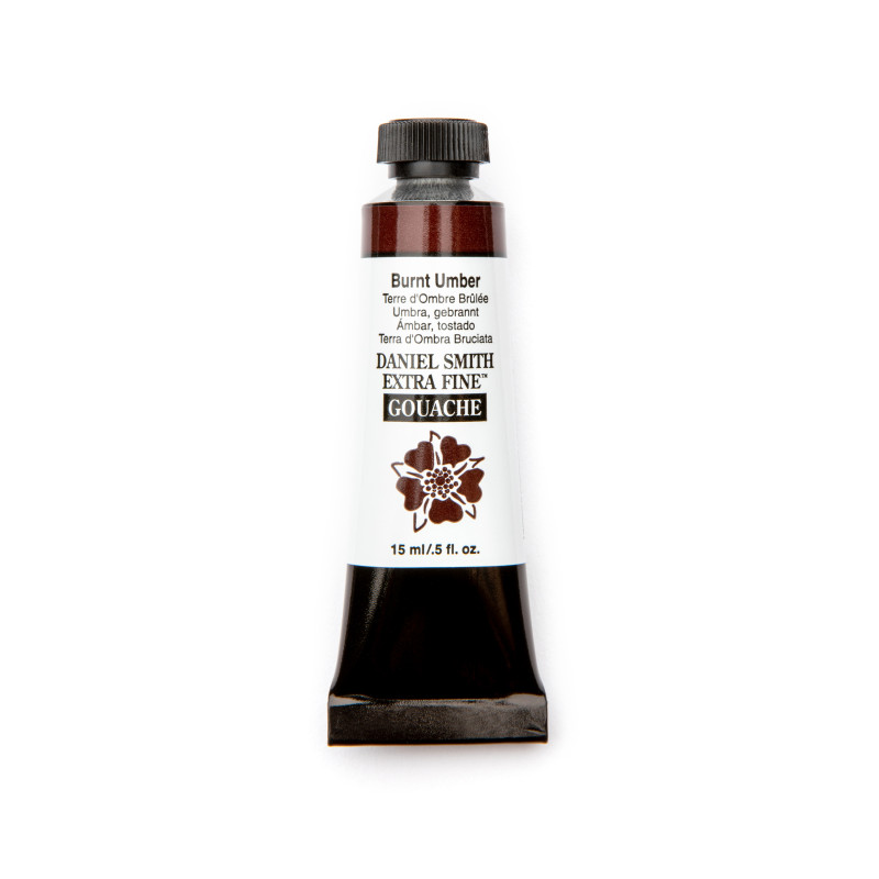 Terre d'ombre brûlée - gouache extra-fine Tube 15 ml Daniel Smith