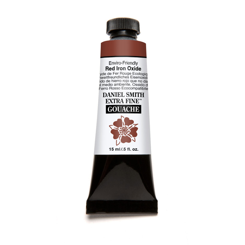 Rouge oxyde de fer écologique - gouache extra fine Tube 15 ml Daniel Smith
