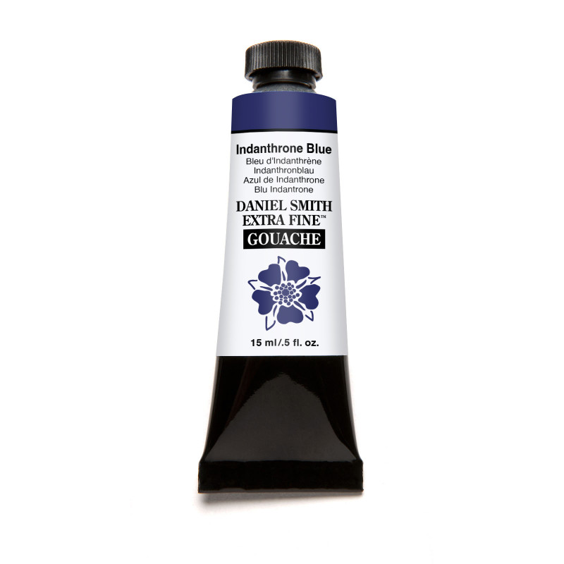 Bleu d'Indanthrène - gouache extra fine Tube 15 ml Daniel Smith