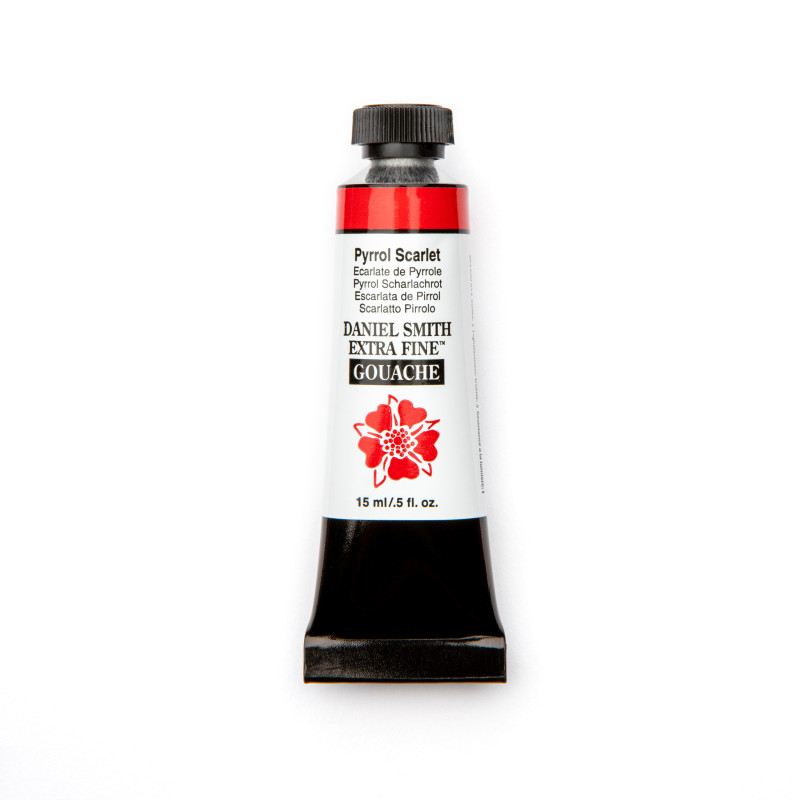 Ecarlate de pyrrole - gouache extra fine Tube 15 ml Daniel Smith