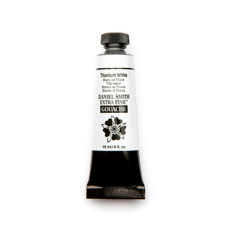 Blanc de titane - gouache extra-fine Tube 15 ml Daniel Smith