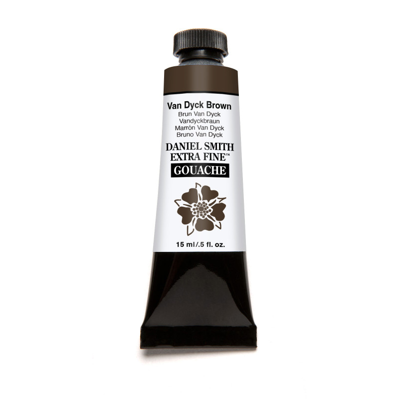 Brun Van Dyck - gouache extra fine Tube 15 ml Daniel Smith