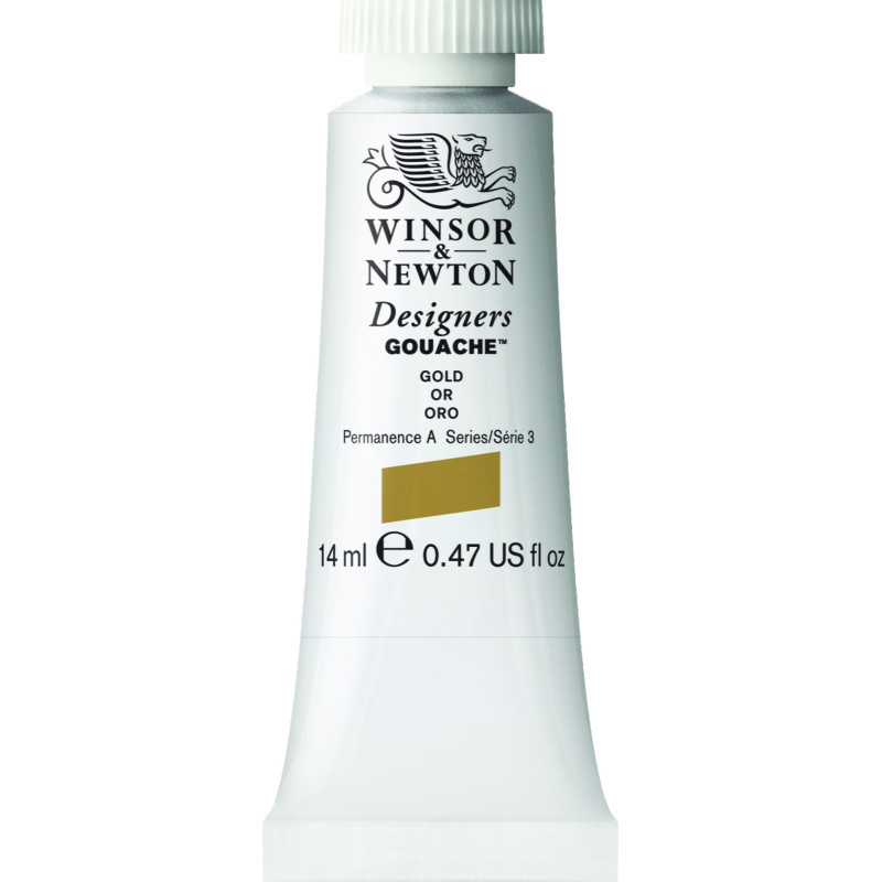 Or - Gouache extra fine Designers Tube 14 ml Winsor & Newton