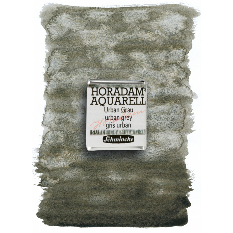 Urban gris- aquarelle super-granuleuse ½ Godets Schmincke Horadam