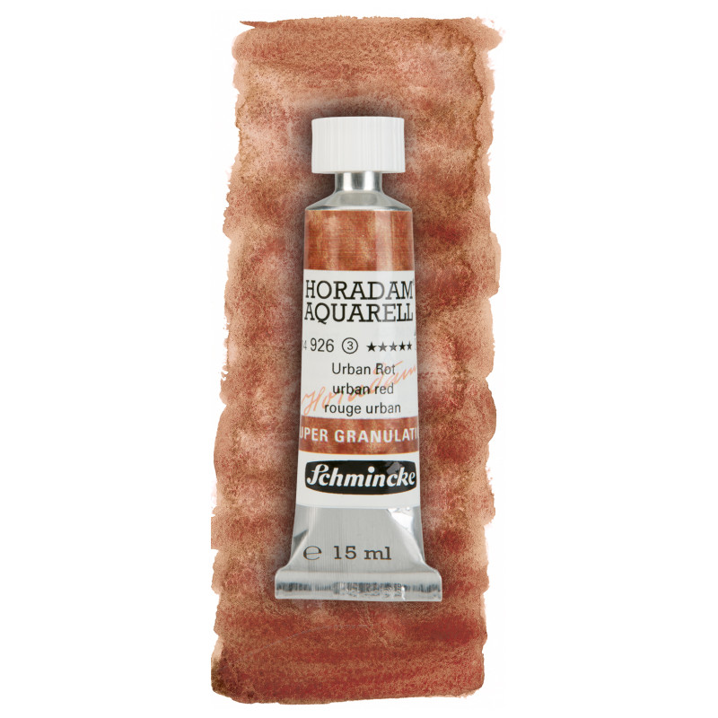 Urban rouge - aquarelle super-granuleuse Tube 15ml Schmincke Horadam
