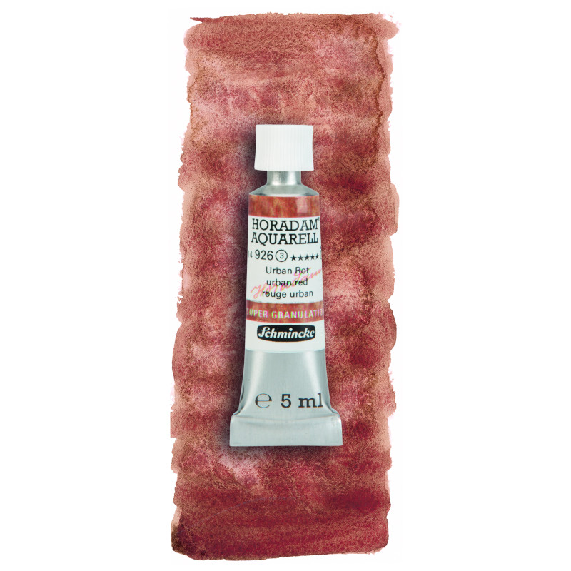 Urban rouge - aquarelle super-granuleuse Tube 5ml Schmincke Horadam