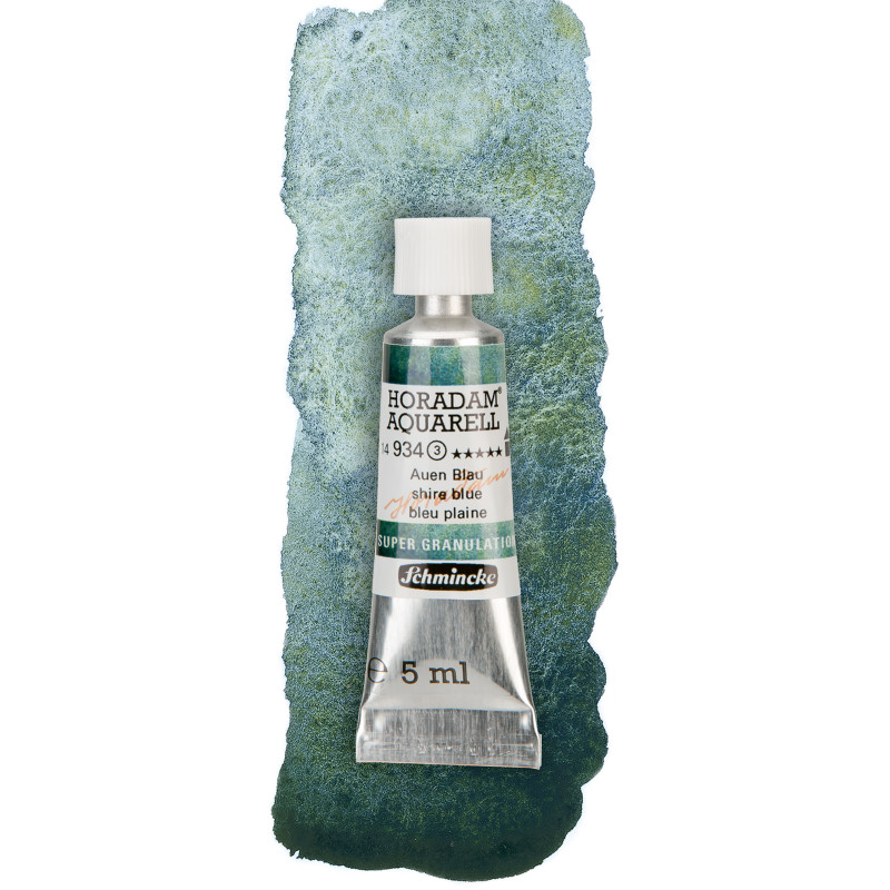 Plaine bleu - aquarelle super-granuleuse Tube 5 ml Schmincke Horadam