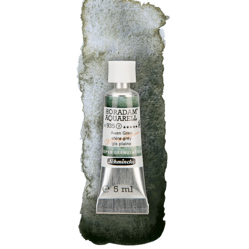 Plaine gris - aquarelle super-granuleuse Tube 5 ml Schmincke Horadam