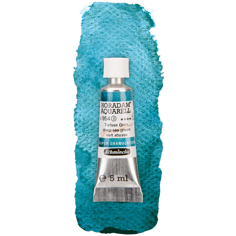 Abysse vert - aquarelle super-granuleuse Tube 5 ml Schmincke Horadam
