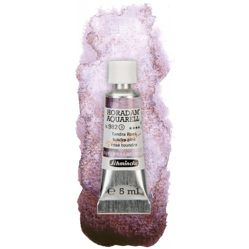 Toundra rose - aquarelle super-granuleuse Tube 5 ml Schmincke Horadam