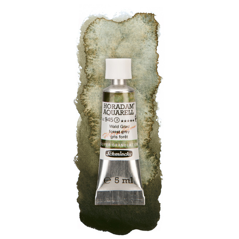 Forêt gris - aquarelle super-granuleuse Tube 5 ml Schmincke Horadam