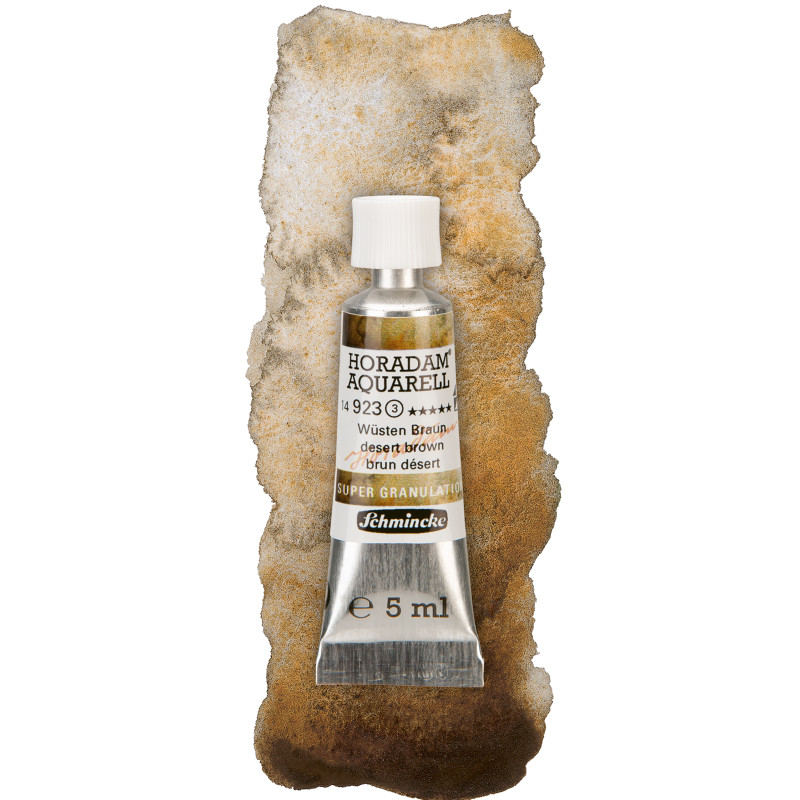 Désert brun - aquarelle super-granuleuse Tube 5 ml Schmincke Horadam