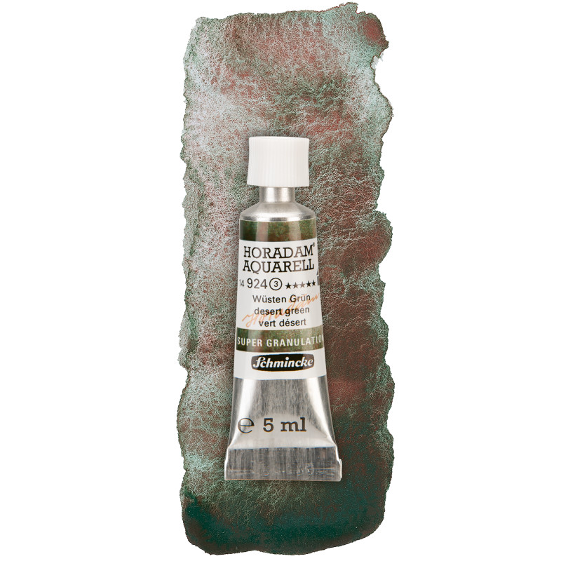 Désert vert - aquarelle super-granuleuse Tube 5 ml Schmincke Horadam