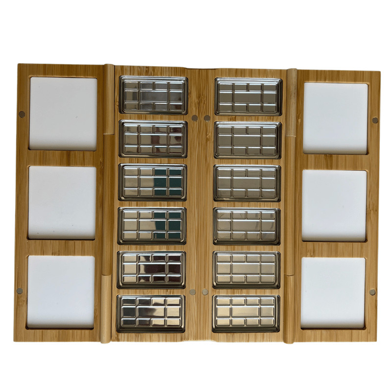 Coffret aquarelle vide de 12 emplacements Eco studio en bambou Michael Solovyev