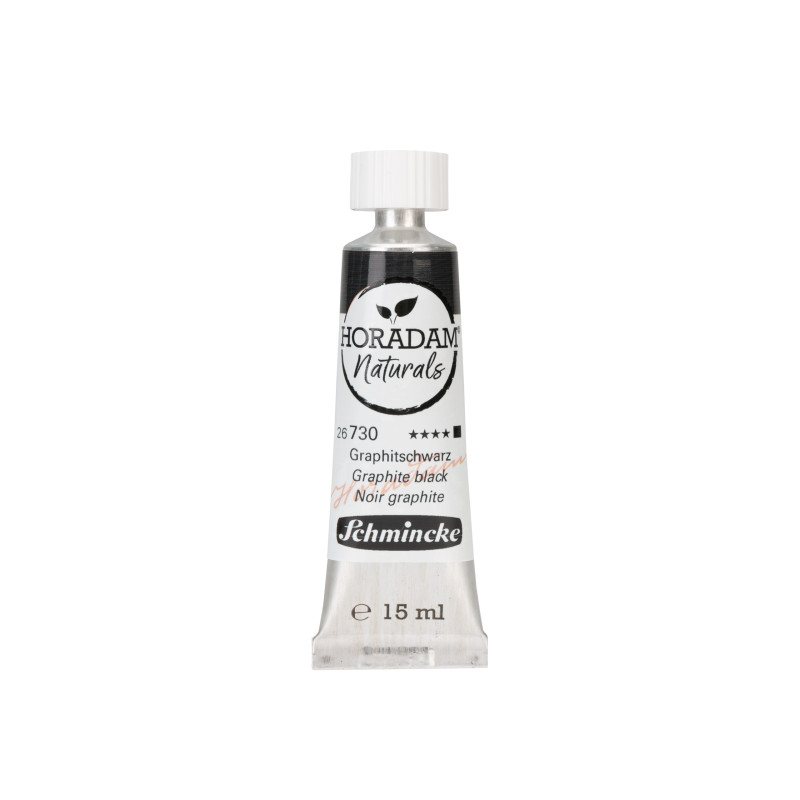 Noir graphite - aquarelle naturals Tubes 15ml Schmincke Horadam