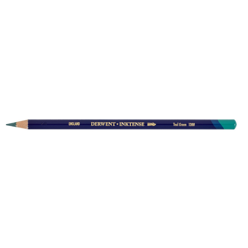 Vert bleuté - crayon Inktense Derwen