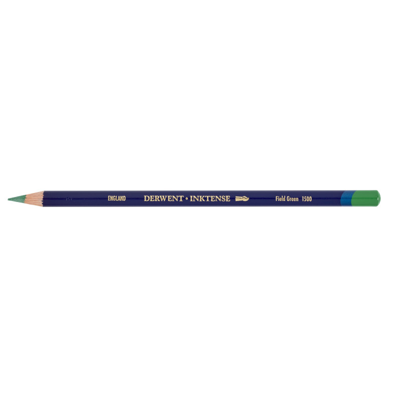 Vert des champs - crayon Inktense Derwen