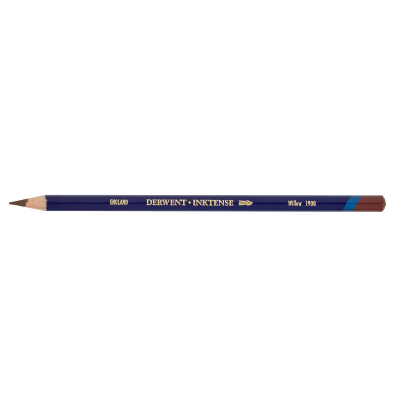 Marron saule - crayon Inktense Derwen