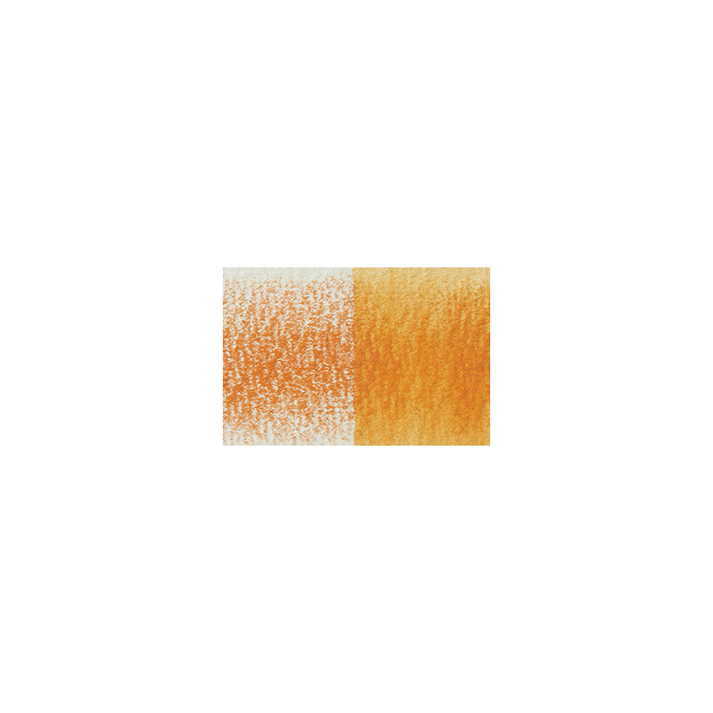 Orange cadmium - crayon Inktense Derwen